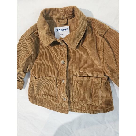 Old Navy Coduroy Toddler Jacket 12/18 Months - Picture 4 of 5